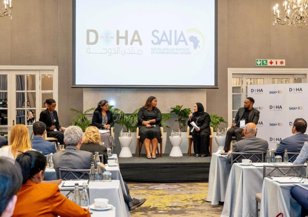  منتدى الدوحة ومعهد جنوب أفريقيا للشؤون الدولية يعقدان حلقة نقاشية رفيعة المستوى