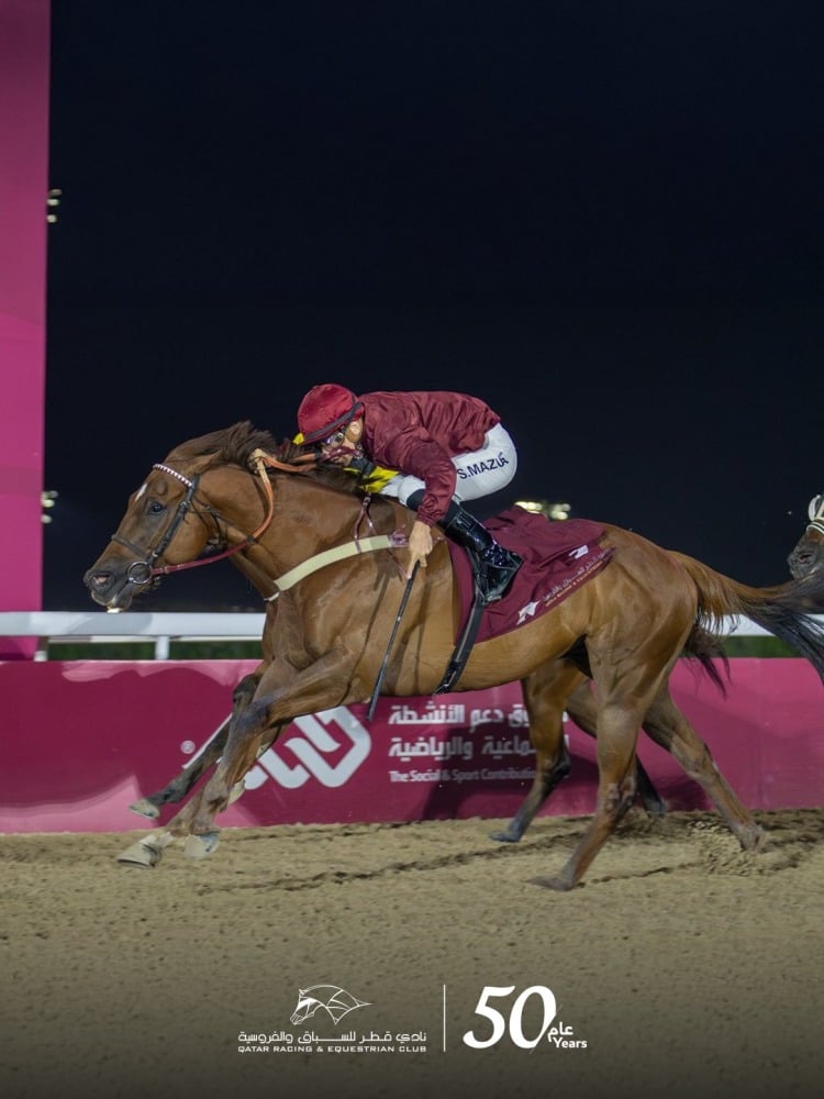  الجواد مليونز يفوز بكأس رأس لفان للخيل المهجنة الأصيلة