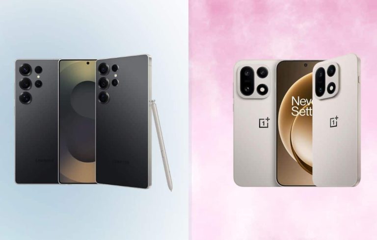 مقارنة بين هاتفي OnePlus 15 و Galaxy S25 Ultra
