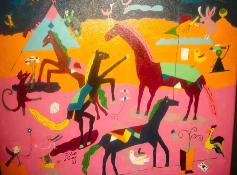 «بهجة»… معرض فني مصري يستعيد شغف الطفولة