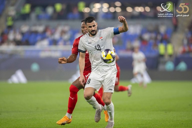  كأس العرب FIFA قطر 2025.. المنتخب العراقي يفوز على نظيره البحريني بهدفين لهدف