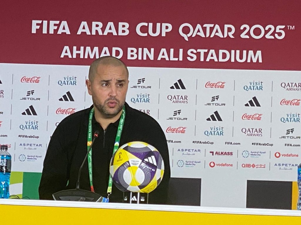  كأس العرب FIFA قطر 2025.. مدرب الجزائر: النقص العددي عقد الموقف أمام السودان