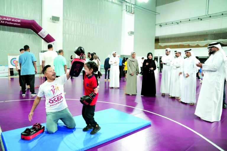 الرياضة للجميع يحتفل بيوم ذوي الاحتياجات الخاصة