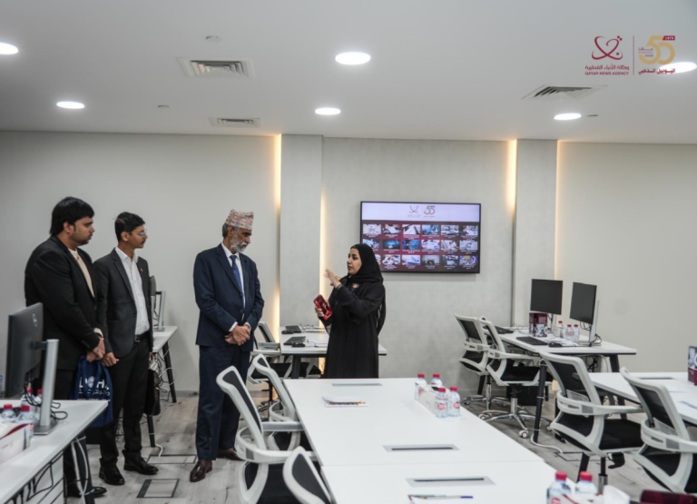وفد من وكالة الأنباء الوطنية النيبالية يزور وكالة الأنباء القطرية