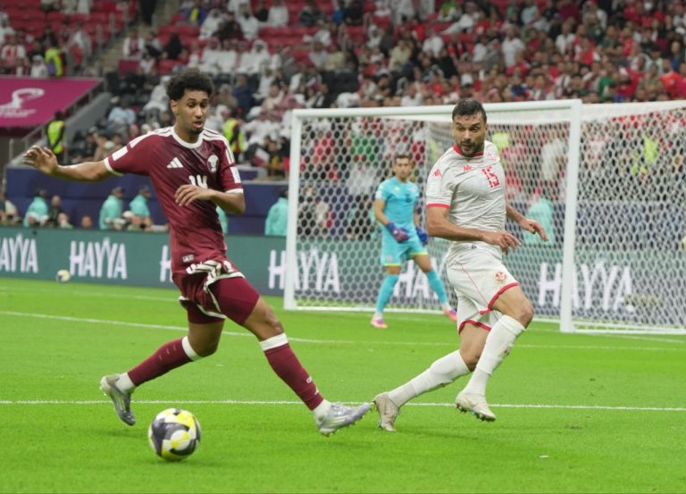  قطر وتونس تودعان كأس العرب وسوريا وفلسطين تتأهلان لربع النهائي