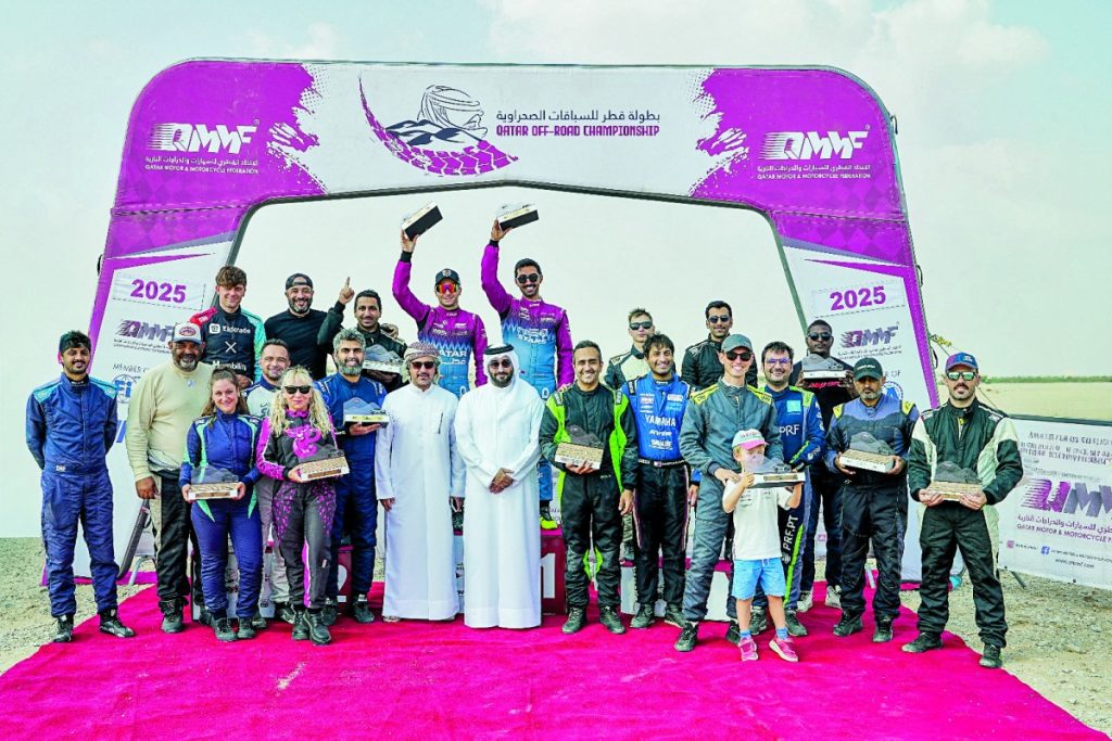  اختتام قوي لبطولة قطر للسباقات الصحراوية 2025