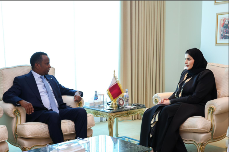 وزير الدولة للتعاون الدولي تجتمع مع وزير الشؤون الخارجية والتعاون الدولي الصومالي
