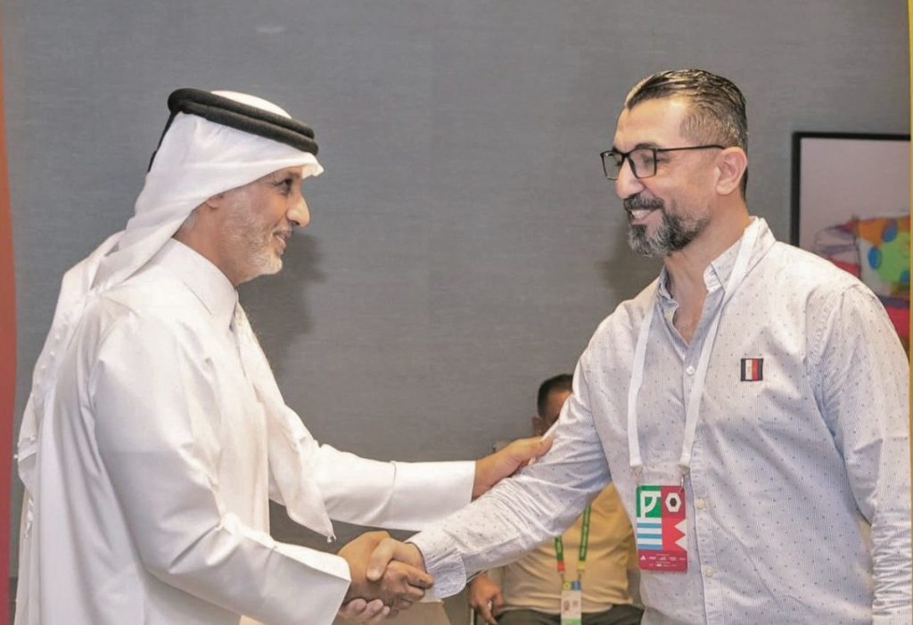 وزير الرياضة والشباب يزور بعثة المنتخب السوري