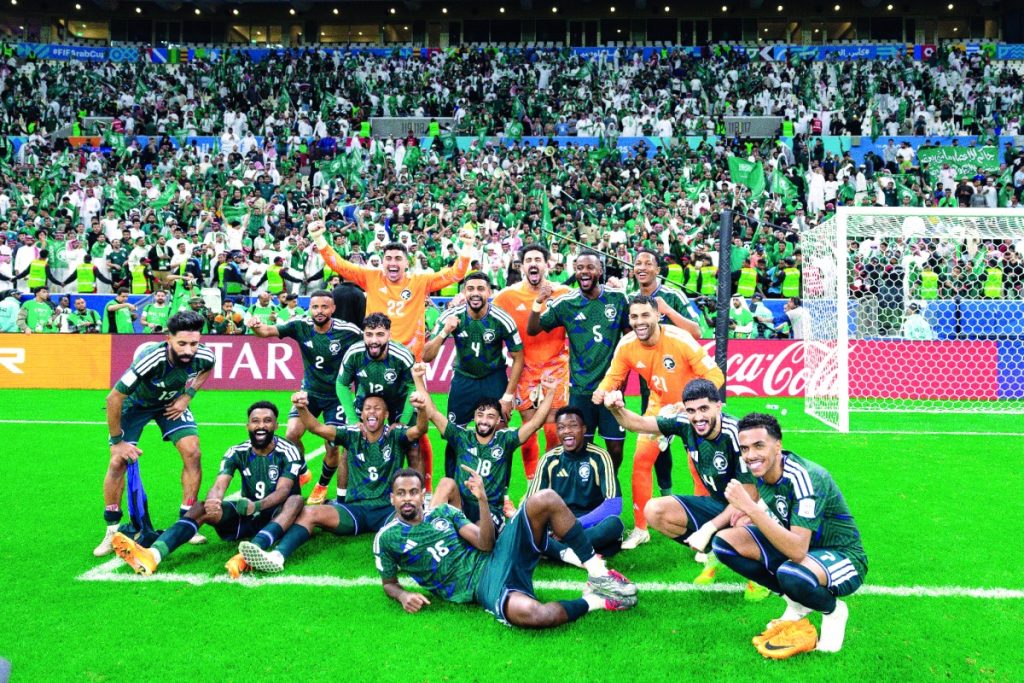  مونديال العرب.. يا سعودي| باقي على «الكأس» خطوتين