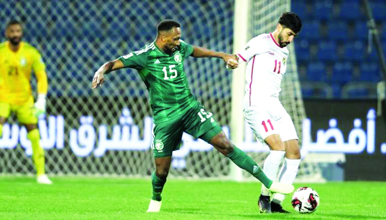 السعودية والأردن يتواجهان لثالث مرة بالمونديال العربي