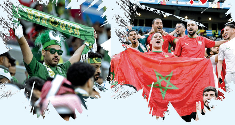  مدرجات نصف النهائي FULL في كأس العرب