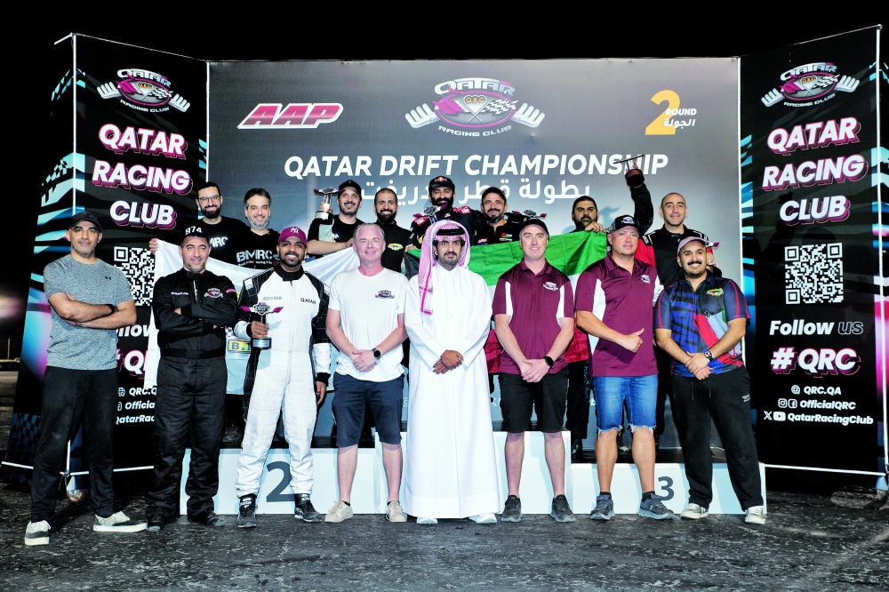 عبدالله المحتسب بطلاً للجولة الثانية من بطولة قطر للدريفت