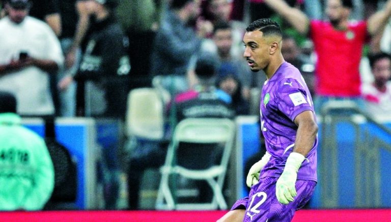 كأس العرب.. المهدي بنعبيد حارس منتخب المغرب: نشكر الجماهير التي وقفت معنا منذ البداية