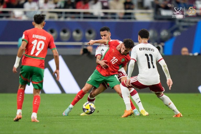 المغرب تتأهل لنهائي كأس العرب بعد الفوز على الإمارات بثلاثية