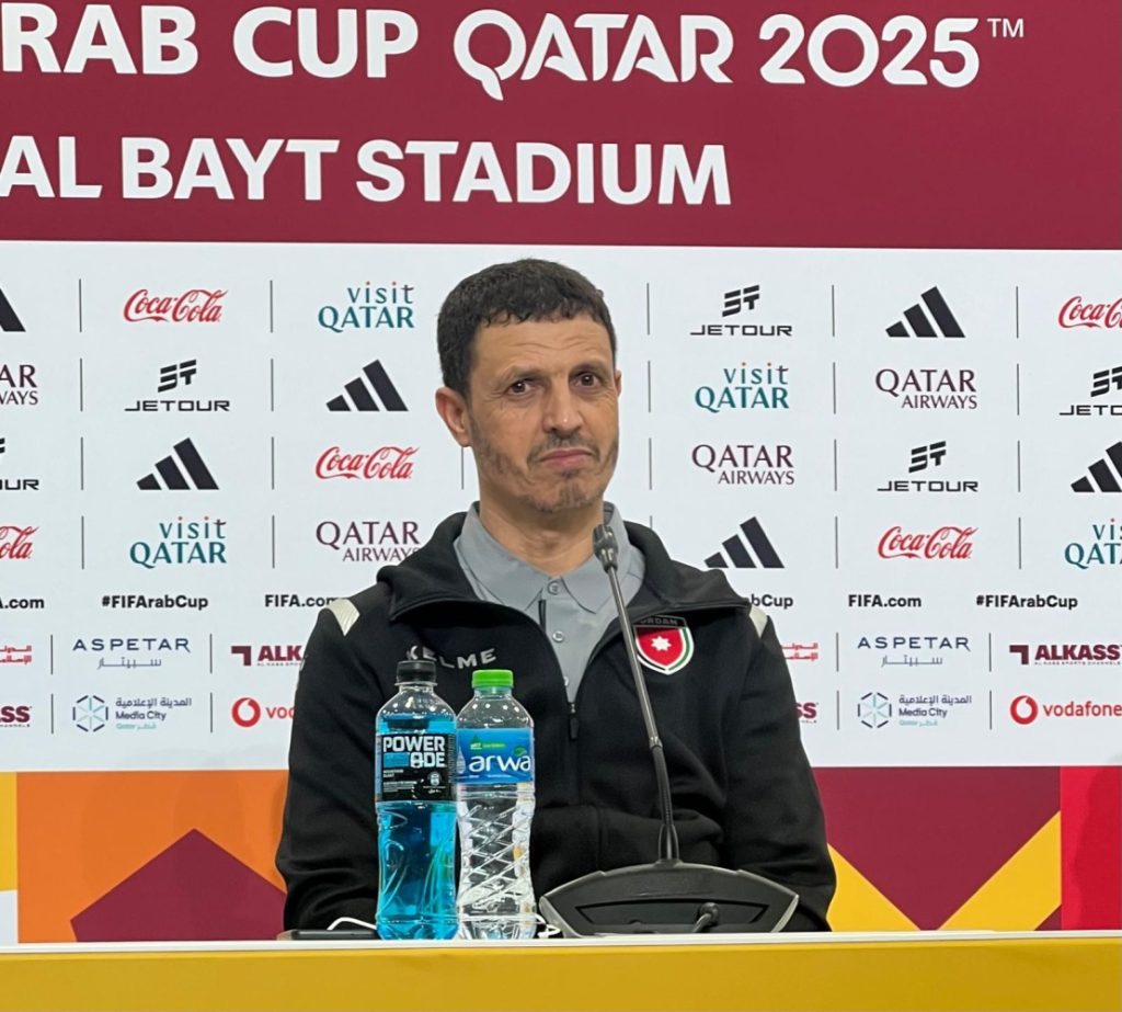  كأس العرب 2025.. مدرب منتخب الأردن يؤكد أن الفوز على السعودية وبلوغ النهائي تتويج لجهود لاعبيه