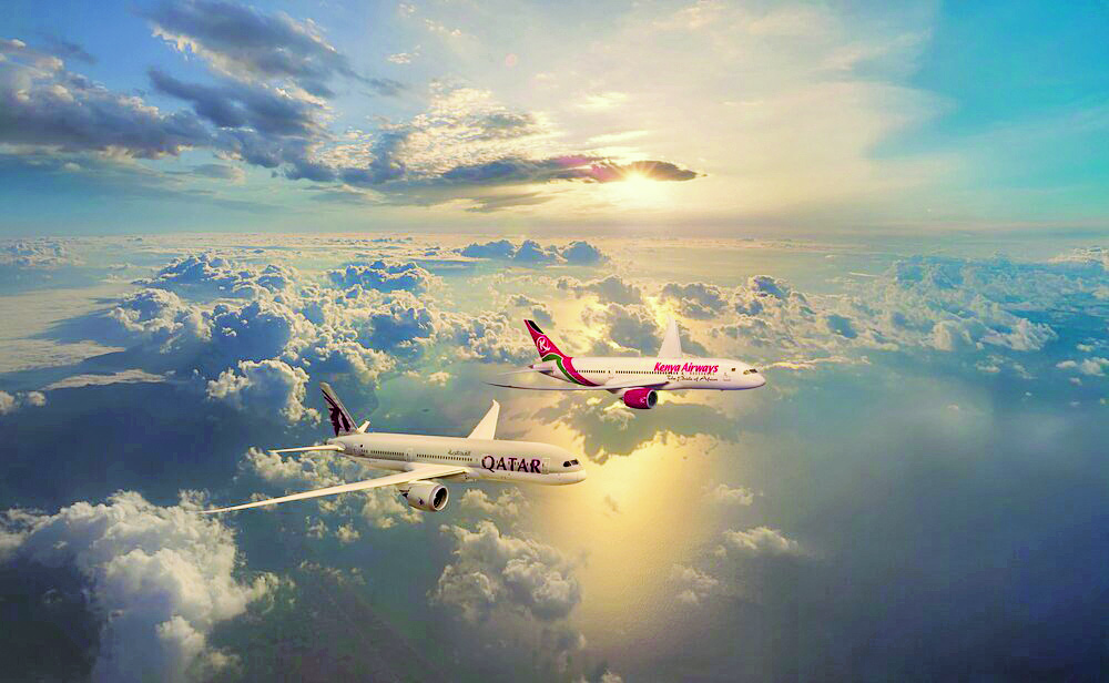 التعاون بين القطرية والكينية يعزز خيارات السفر