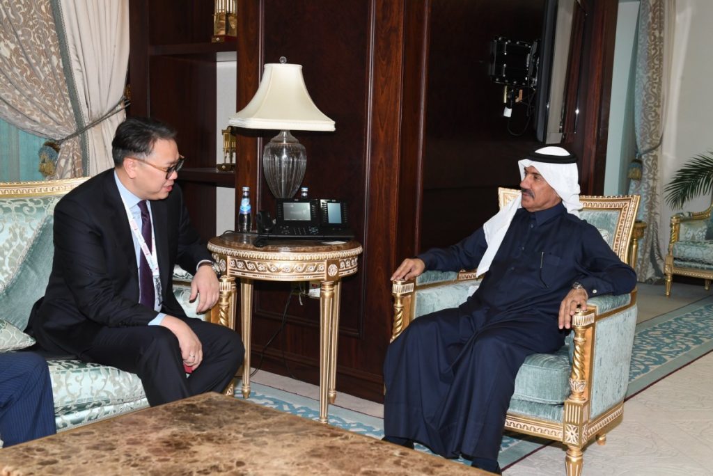  الأمين العام لوزارة الخارجية يجتمع مع سكرتير الدولة بالخارجية المنغولية