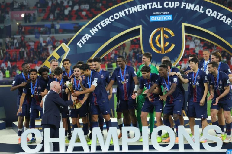  تتويج باريس سان جيرمان بكأس القارات للأندية FIFA قطر 2025