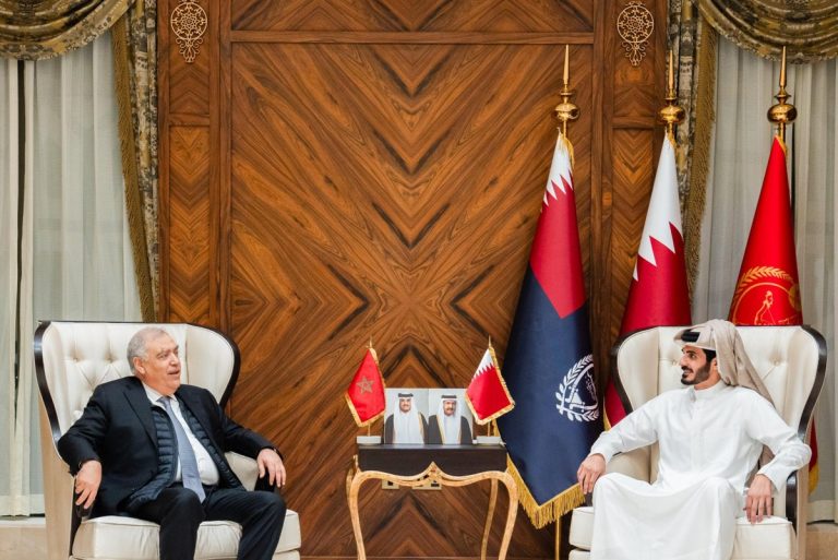 وزير الداخلية يستقبل نظيره المغربي