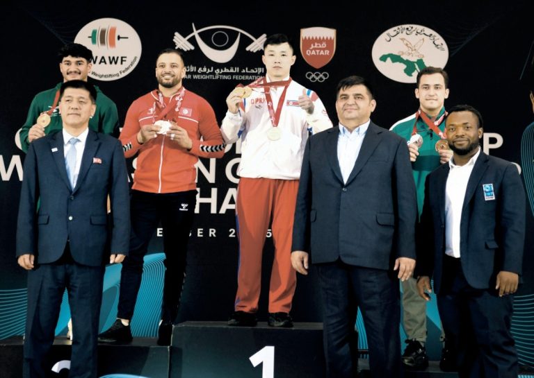  بطولة كأس قطر الدولية لرفع الأثقال.. الكوري «سونج» يحطم الرقم القياسي العالمي
