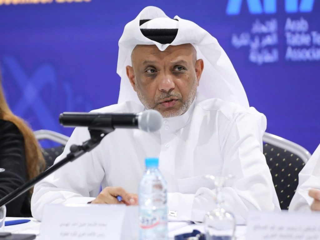  بعد 30 عاماً من الإنجازات.. خليل المهندي يغادر رئاسة الاتحاد القطري للطاولة