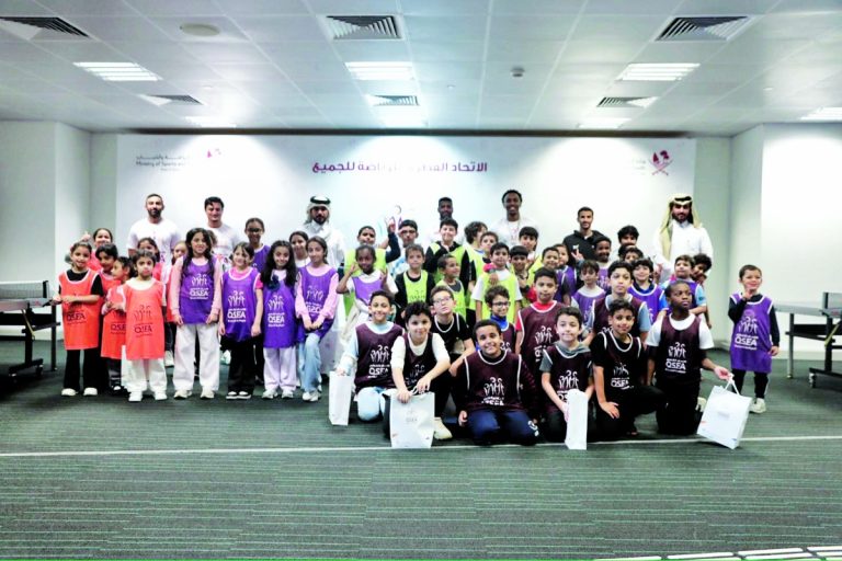  معسكر الرياضة للجميع الشتوي يختتم بلوسيل