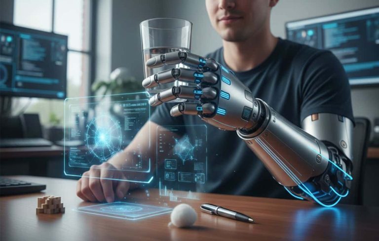 ابتكار طبي جديد.. يد بيونيكية مدعومة بالذكاء الاصطناعي تمنح مبتوري الأطراف قدرة تلقائية على الإمساك