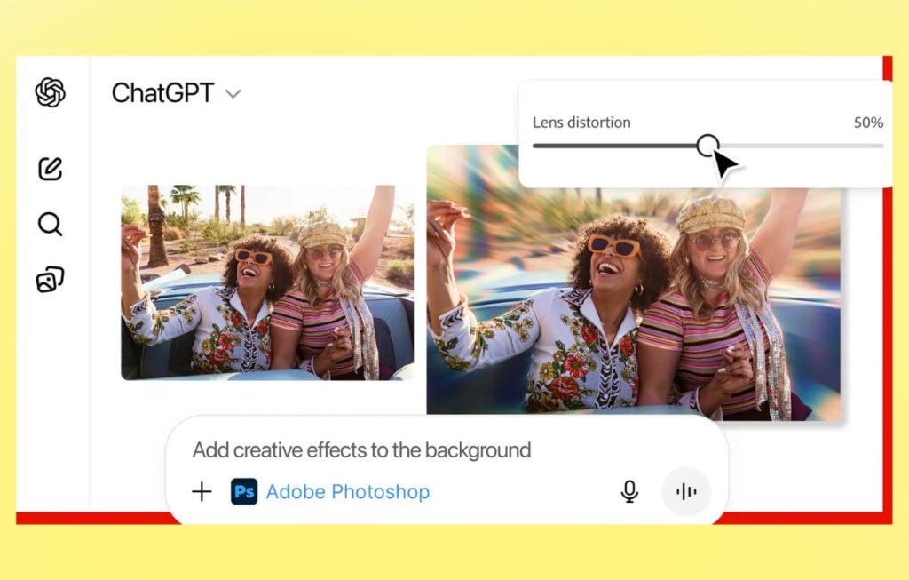 ChatGPT يتيح تعديل الصور وملفات PDF عبر تطبيقات أدوبي فوتوشوب وأكروبات