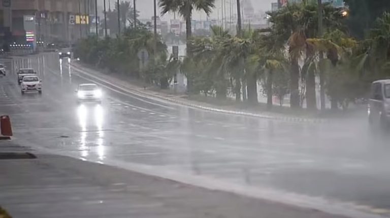 محافظة جدة تسجل أعلى كمية أمطار خلال الساعات الماضية