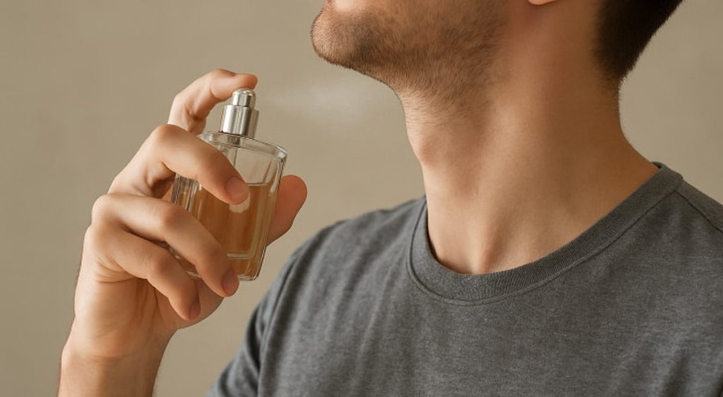 رش العطور على الرقبة لا يؤثر على الغدة الدرقية