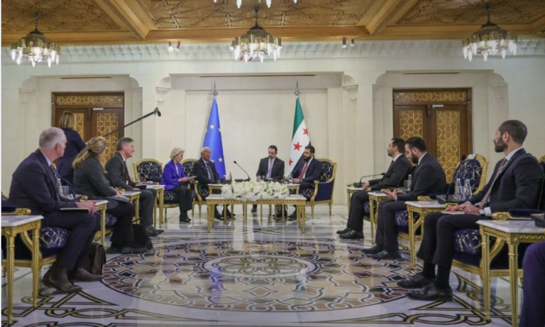 الرئيس السوري يبحث مع وفد الاتحاد الأوروبي سبل تطوير علاقات التعاون
