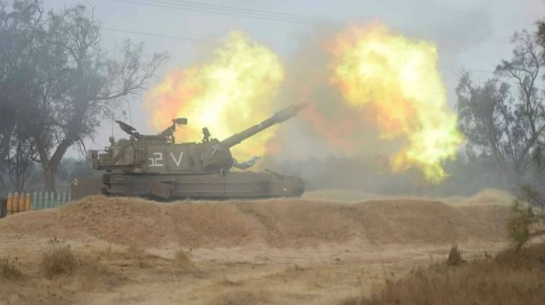  الاحتلال الإسرائيلي يقصف غرب درعا جنوبي سوريا