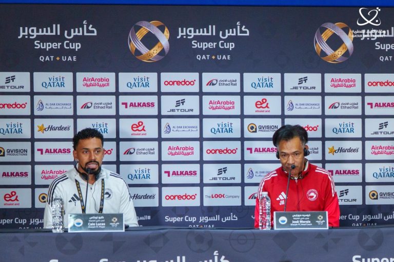  كأس السوبر القطري الإماراتي.. مدرب الشارقة يؤكد جاهزية فريقه لمواجهة الغرافة غدا