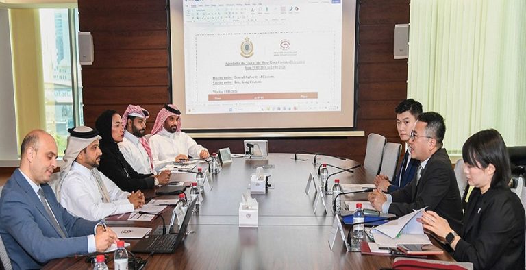  جمارك قطر وهونغ كونغ تبحثان الاعتراف المتبادل لبرنامج “المشغل الاقتصادي المعتمد”