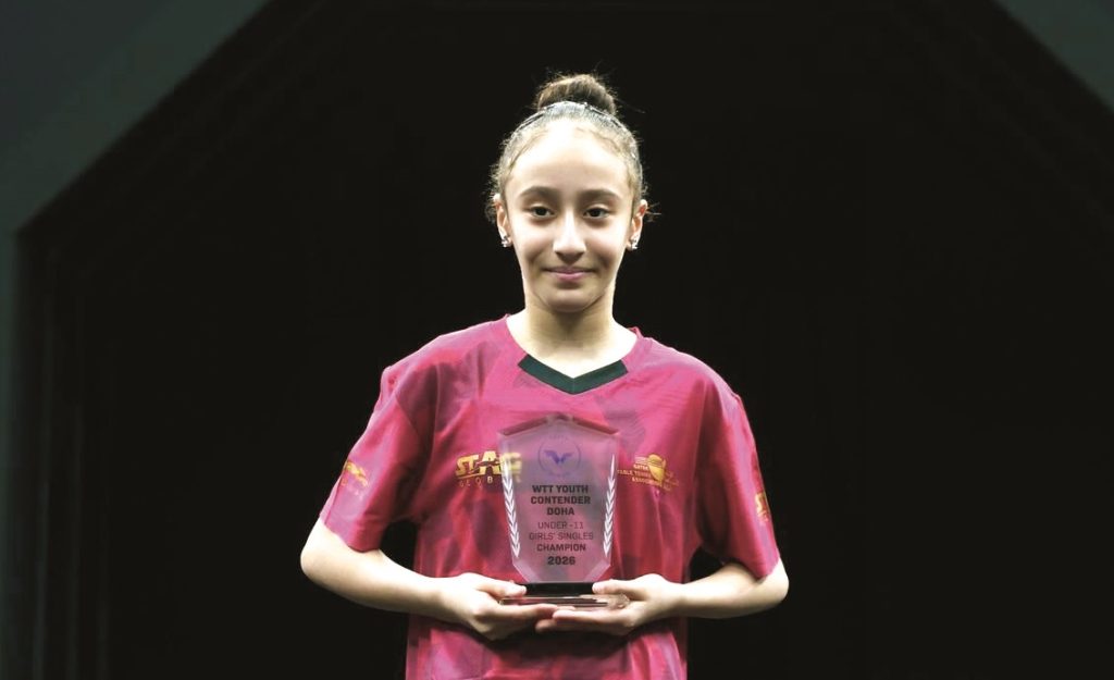 بطلة الأدعم رشا لغريبي تتصدر التصنيف العالمي تحت 11 سنة