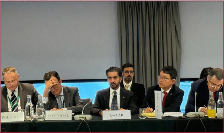 دولة قطر تشارك في الاجتماع الثامن للتحالف العالمي لتنفيذ حل الدولتين