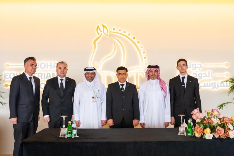  الاتحاد القطري للفروسية يوقع اتفاقية تعاون مع أكاديمية أبا آنايوف الدولية بتركمانستان