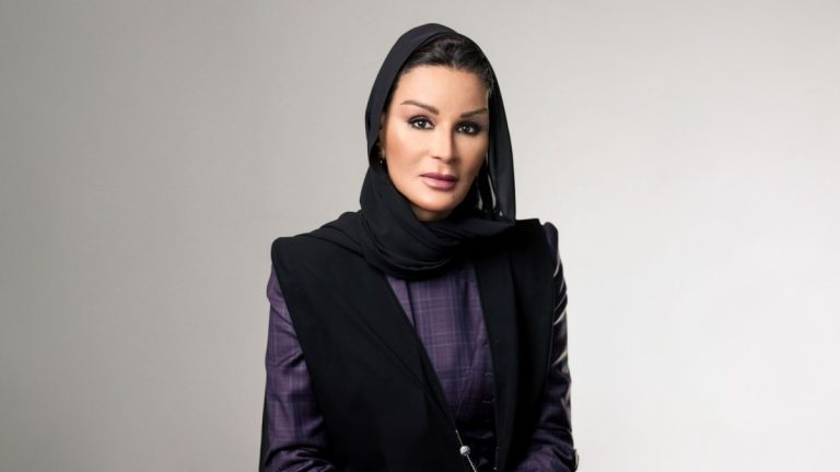  صاحبة السمو تجتمع مع مسؤولين دوليين على هامش قمة الويب قطر 2026