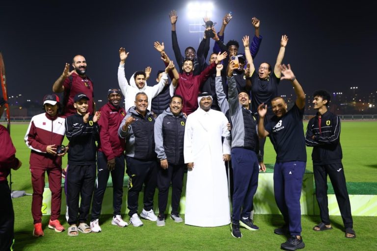  النادي العربي يحرز لقب درع الاتحاد للشباب والشابات لألعاب القوى