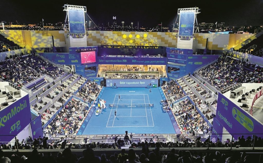  انطلاق بطولة قطر “إكسون موبيل” للتنس 2026