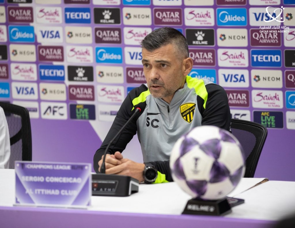  دوري أبطال آسيا للنخبة.. مدرب الاتحاد السعودي يؤكد عزم فريقه الفوز على السد رغم ضمان التأهل لثمن النهائي