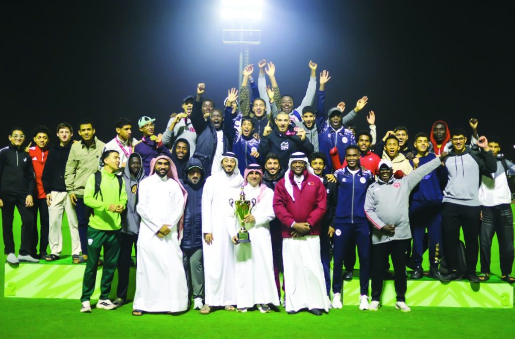 العربي بطلا لدرع الاتحاد بألعاب القوى