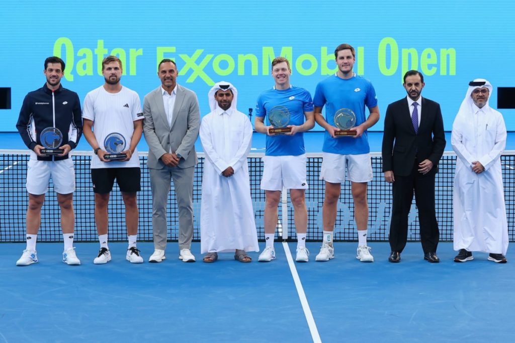  قطر إكسون موبيل المفتوحة للتنس.. البريطاني باتن والهنغاري هيليوفارا يتوجان بلقب الزوجي