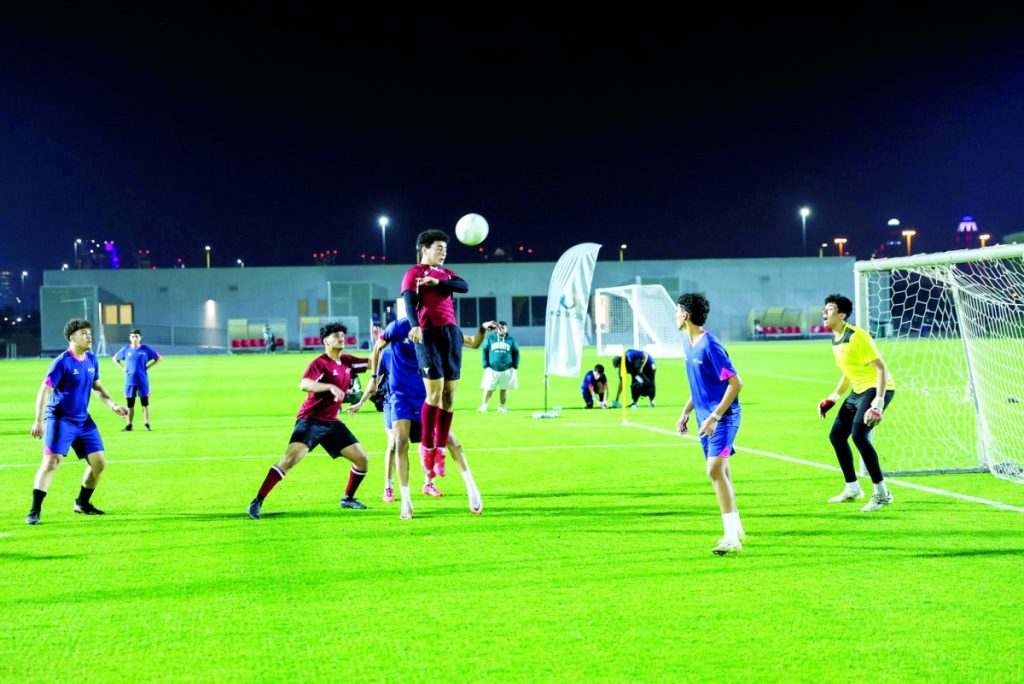  إثارة وندية في افتتاح رمضانية الأولمبي المدرسي