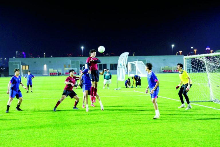  إثارة وندية في افتتاح رمضانية الأولمبي المدرسي